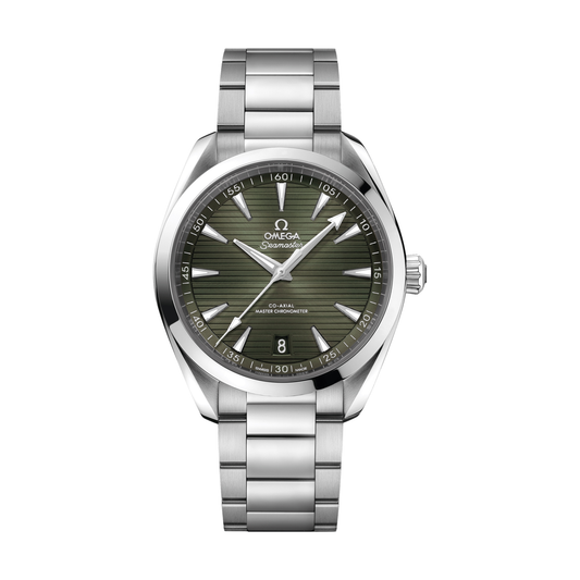 Seamaster Aqua Terra 150M 41 мм - зелений на браслеті