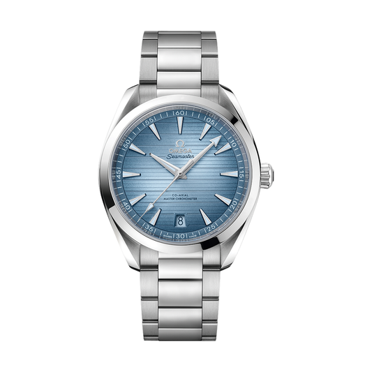 Seamaster Aqua Terra 150M 41mm - Summer Blue на браслеті