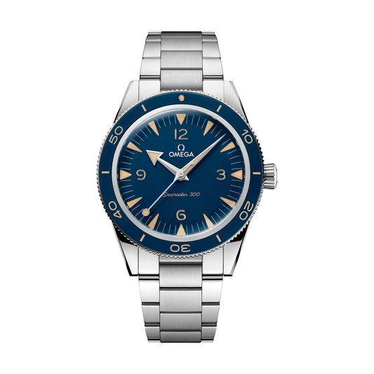 Seamaster 300 41 мм - синій на браслеті