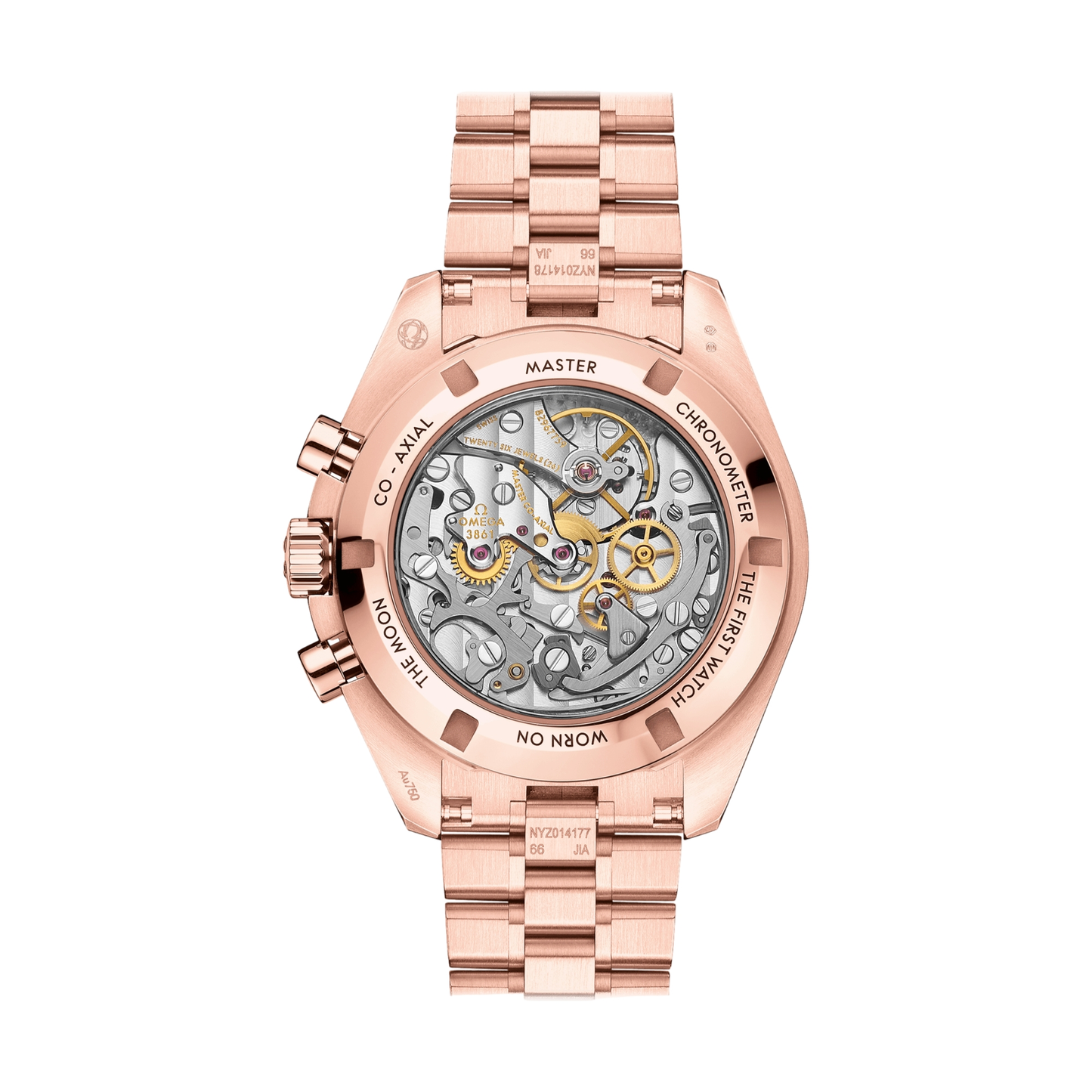 Speedmaster Moonwatch Professional Sapphire Sedna Gold 42mm - Black on Bracelet