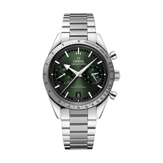 Speedmaster '57 Chronograph 40,5 мм - зелений на браслеті