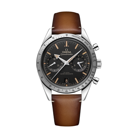 Speedmaster '57 Chronograph 40,5 мм - чорний на ремінці