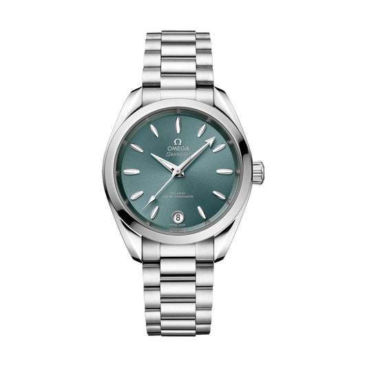 Seamaster Aqua Terra Shades 150M 34mm - Lagoon Green на браслеті